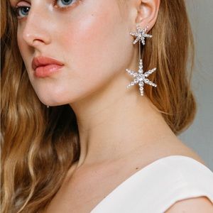 Jennifer Behr | Estee Crystal Star Earrings
